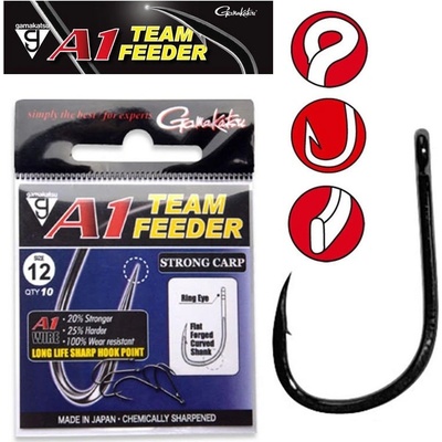GAMAKATSU A1 Team Feeder Strong Carp vel.8 10 ks