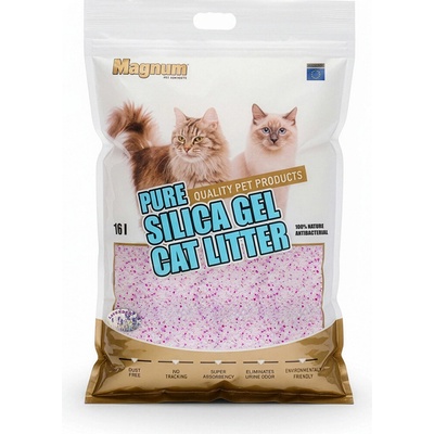 Magnum Silica gel cat litter Levander 16 l – Hledejceny.cz