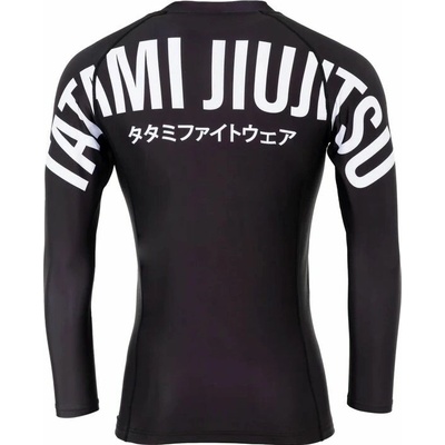 fightwear Tatami pánsky rashguard Tatami Impact dlhé rukávy čierny