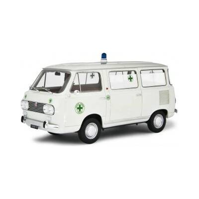 Fiat 850 Familiare Ambulance 1965 bílá Laudoracing-Model LM215C-PO 1:18