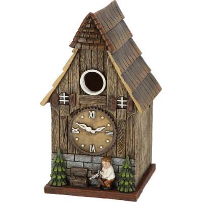 Esschert Design Búdka pre vtáčiky Cuckoo House 25 cm biela