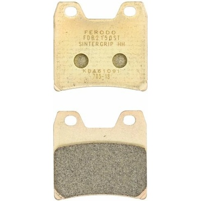 FERODO sada brzdových destiček, kotoučová brzda YAMAHA FZS 1000 (FAZER) 01-05, XJR 1300 02-12 (2P207NS, 2P207SS, MCB725LF, MTFD329G1054) – Hledejceny.cz