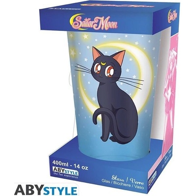 Sailor Moon Pohár Luna a Artemis 400 ml