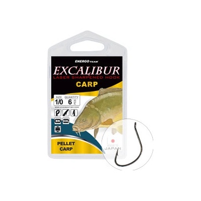 EXCALIBUR PELETY CARP BN vel.6 10 ks
