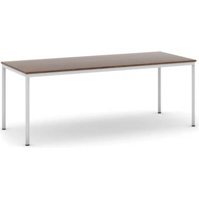 B2B Partner 200 x 80 cm šedá podnož ořech 555694