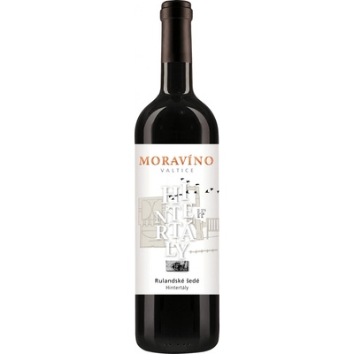 Moravíno Rulandské šedé pozdní sběr "Mikulov" 2024 13,5% 0,75 l (čistá fľaša)