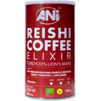 ANi Reishi Elixir BIO Mletá káva s Lion’s Mane 100 g