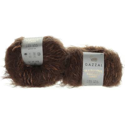 Gazzal Marilyn & Merinos Lurex 8284 L hnědá