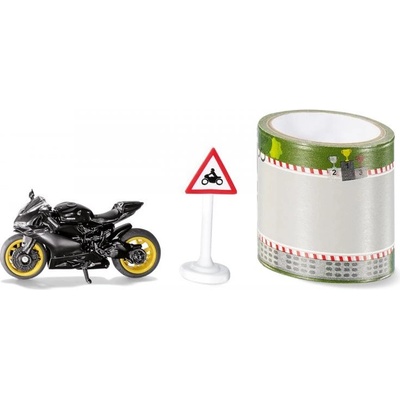 SIKU Blister Motocykel s pásom ciest 1:55