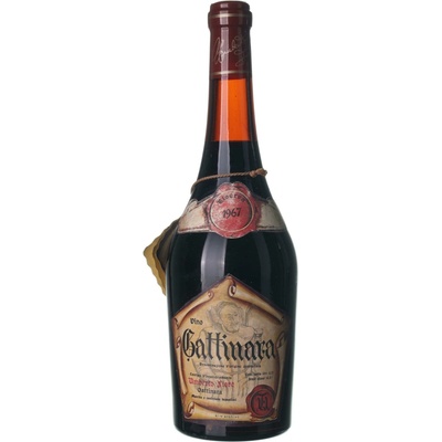 Umberto Fiore Gattinara Riserva suché červené 1967 0,75 l (holá láhev)