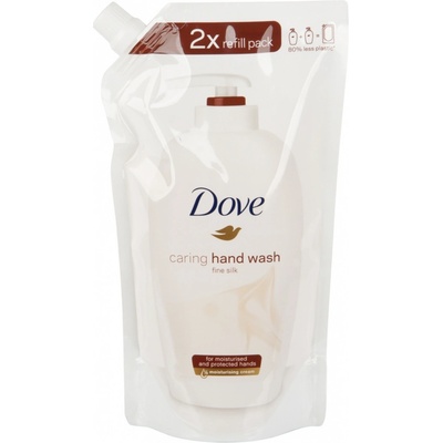Dove Supreme Fine Silk krémové tekuté mýdlo náhradní náplň 500 ml – Hledejceny.cz
