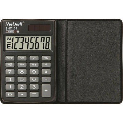 Q-Connect Kapesní Rebell RE-SHC108 BX - 8-míst, černá