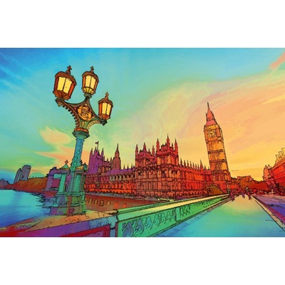 Dimex MS-5-1034 Vliesová fototapeta Kreslený styl rozměry 375 x 250 cm
