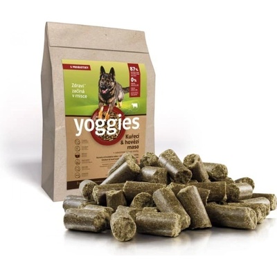 Yoggies za studena lisované kuracie a hovädzie mäso 0,09 kg