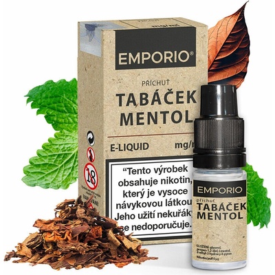 Emporio Tabáček Mentol 10 ml 9 mg