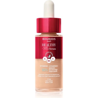 Bourjois Paris Healthy Mix Clean & Vegan Serum 53W Light Beige 30 ml