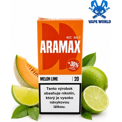Aramax Salt Melon Lime 10 ml 20 mg