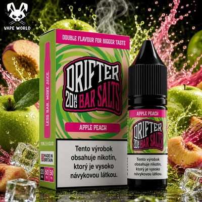 Juice Sauz Drifter Bar Salts Apple Peach 10 ml 20 mg