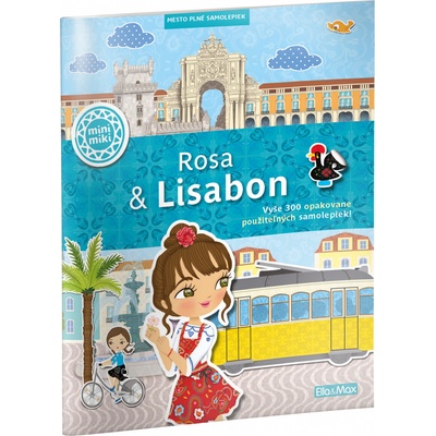 Rosa & Lisabon Město plné samolepek