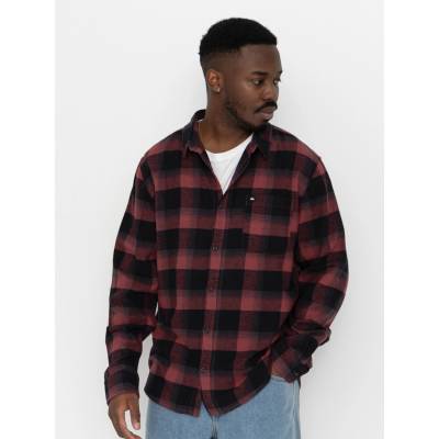 Quiksilver Motherfly Plaid (oxblood red motherfly)