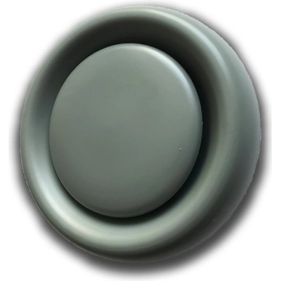 Mikawi Anemostat talířový ventil odvodní d100 mm šedá 14-0800