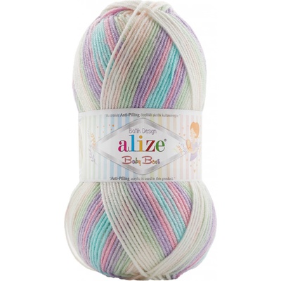 Alize Příze Baby best batik 7936 unicorn