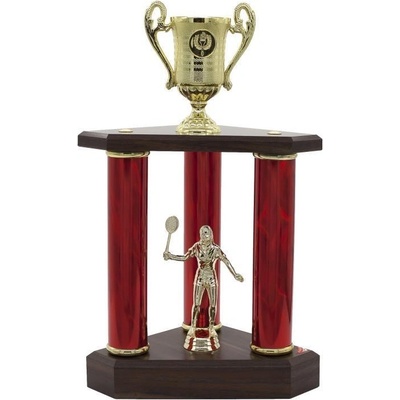 Ft603 Luxusní trofej badminton žena