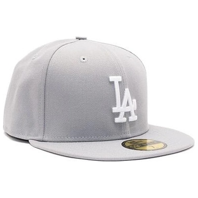 New Era MLB Basic 59FIFTY LA Dodgers Gray White