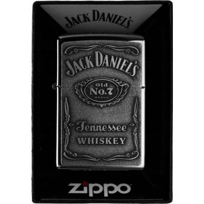 Zippo Benzínový Jack Daniels Old No.High Polish Chrome 7