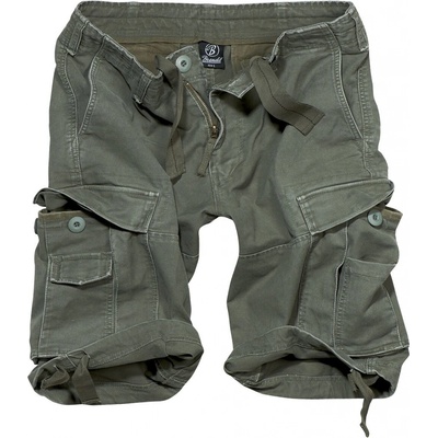 Brandit vintage shorts olivová kraťasy