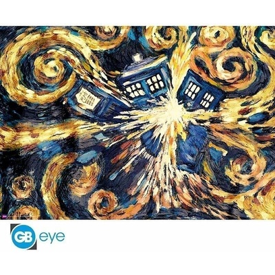 Plakát, Obraz - DOCTOR WHO - exploding tardis, (91.5 x 61 cm) – Hledejceny.cz