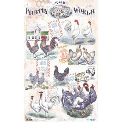 Rýžový papír 54x33 KLASICKÁ STODOLA - Rice Paper 54x33 GRANERO CLASSIC