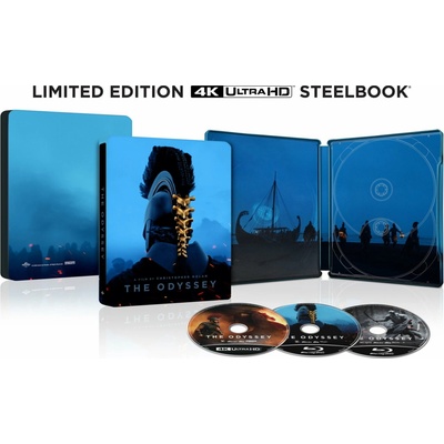 Odyssea (Limitovaná sběratelská edice - Steelbook - Global) 4K UHD + 2 BD