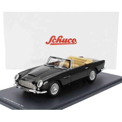 SCHUCO ASTON MARTIN DB5 VOLANTE CABRIOLET OPEN 1964 GREY MET 1:18