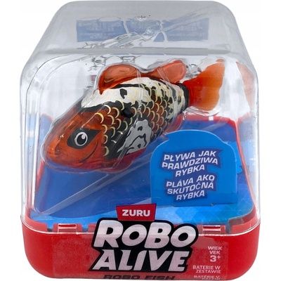 ZURU Robo Fish Rybka plovoucí rybka Červená