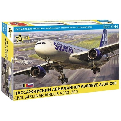 ZVEZDA Model Kit letadlo 7047 Airbus A330-200 1:144