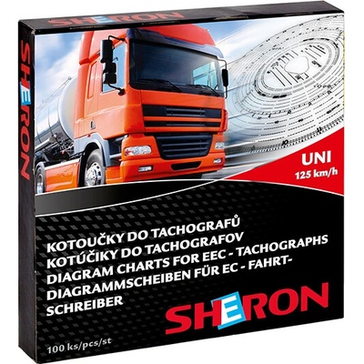 Sheron Kotúče do tachografu 125 km/h UNI