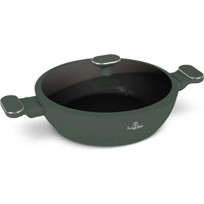 Pro-Tech shop Nízký hrnec s poklicí a titanovým povrchem Matte Green 28cm 55432