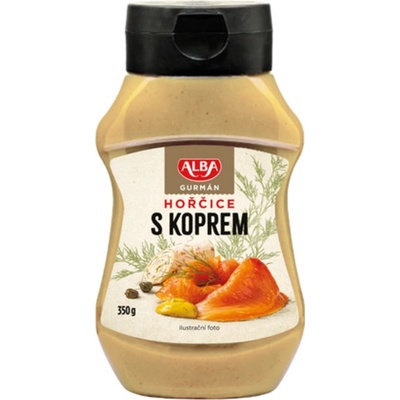 Alba Gurmán Hořčice s koprem 350 g – Hledejceny.cz