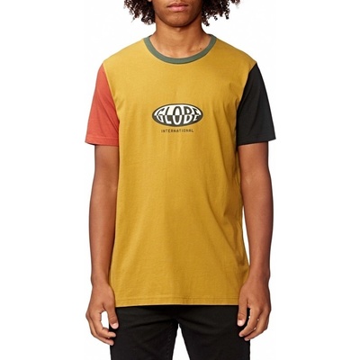 GLOBE triko Fisheye Tee Mustard MSTD