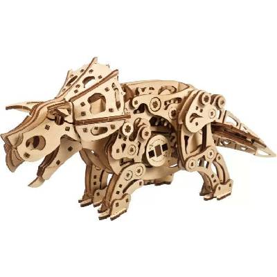Ugears 3D mechanické puzzle Triceratops 400 ks