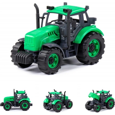 Polesie Traktor Progress na setrvačník zelený