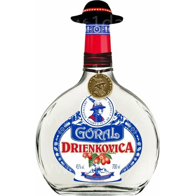Goral Drienkovica 45% 0,7 l (čistá fľaša)