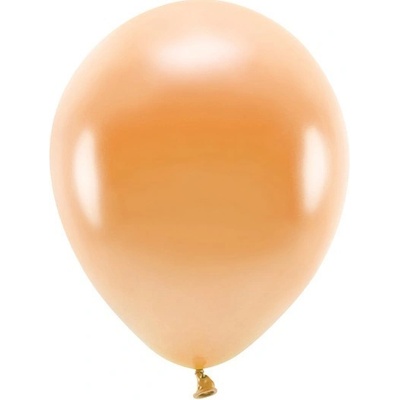 Party Deco ECO30M 005 10 Eko metalizované balóny 30cm Oranžová
