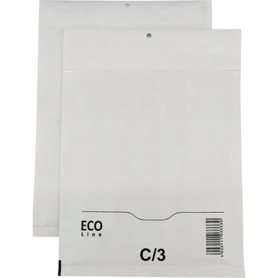 Bublinkové obálky ochranné C13 225x165 mm ECO Line bílé - 100 kusů