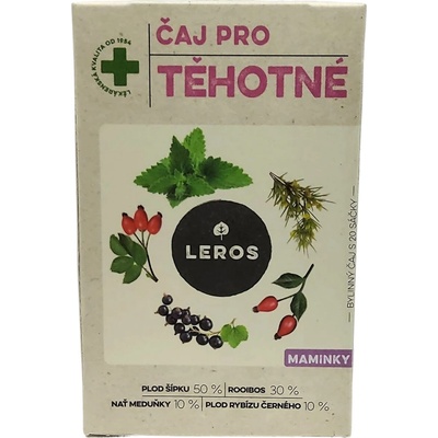 Leros Čaj pre tehotné 20 x 2 g