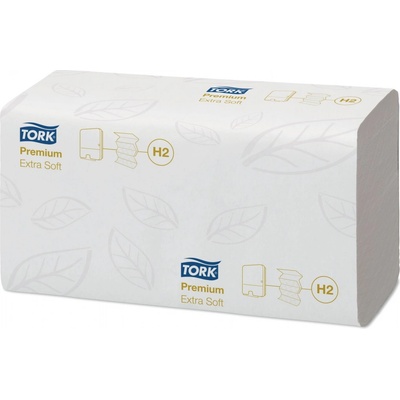 TORK Xpress H2 ZZZ dvouvrstvé, bílé, 2100 ks