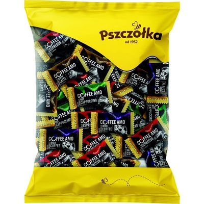 Pszczółka Coffee Amo čokoládové cukríky kávové 1 kg