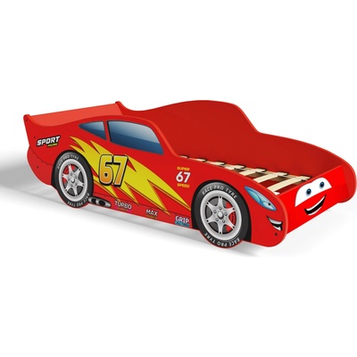 Kobi Cars bez matrace červené auto