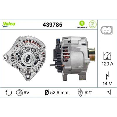 Alternátor VALEO 439785